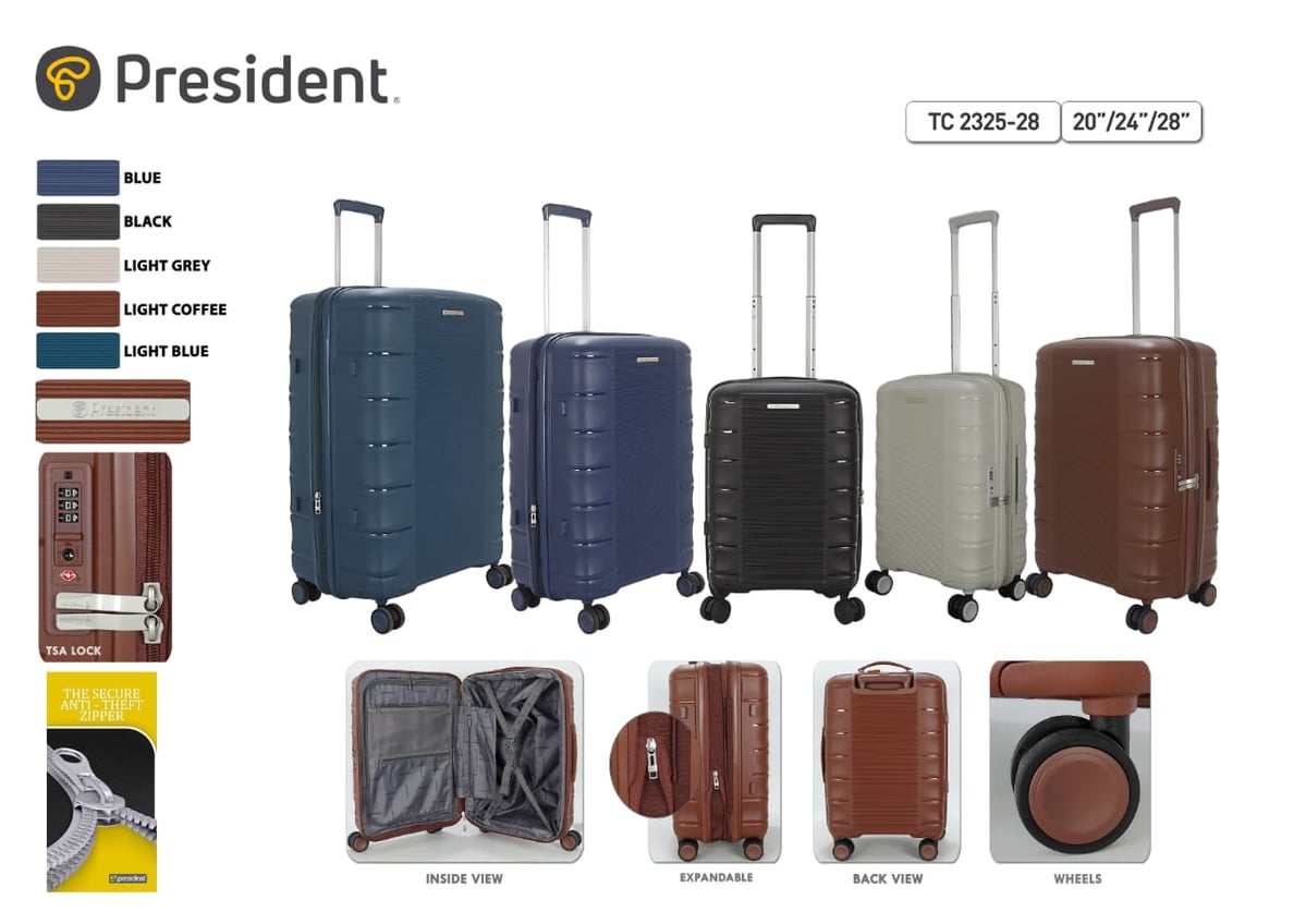President TC 2325-28 20"/24" /28"